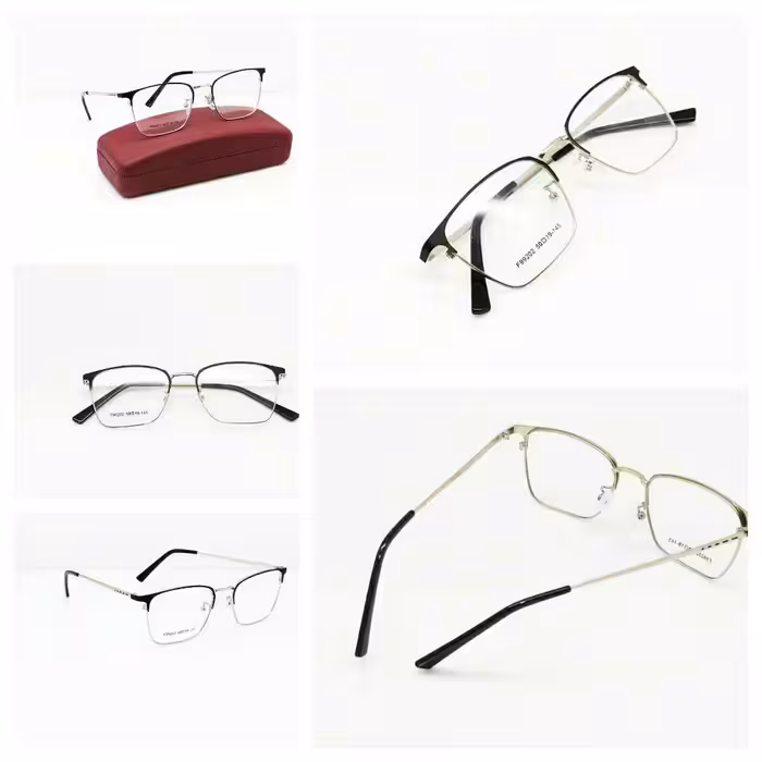 عینک مخصوص کار با کامپیوتر و گوشی موبایل  جنس فریم تمام قاب فلزی قابلیت ساخت انواع عدسی طبی را دارد