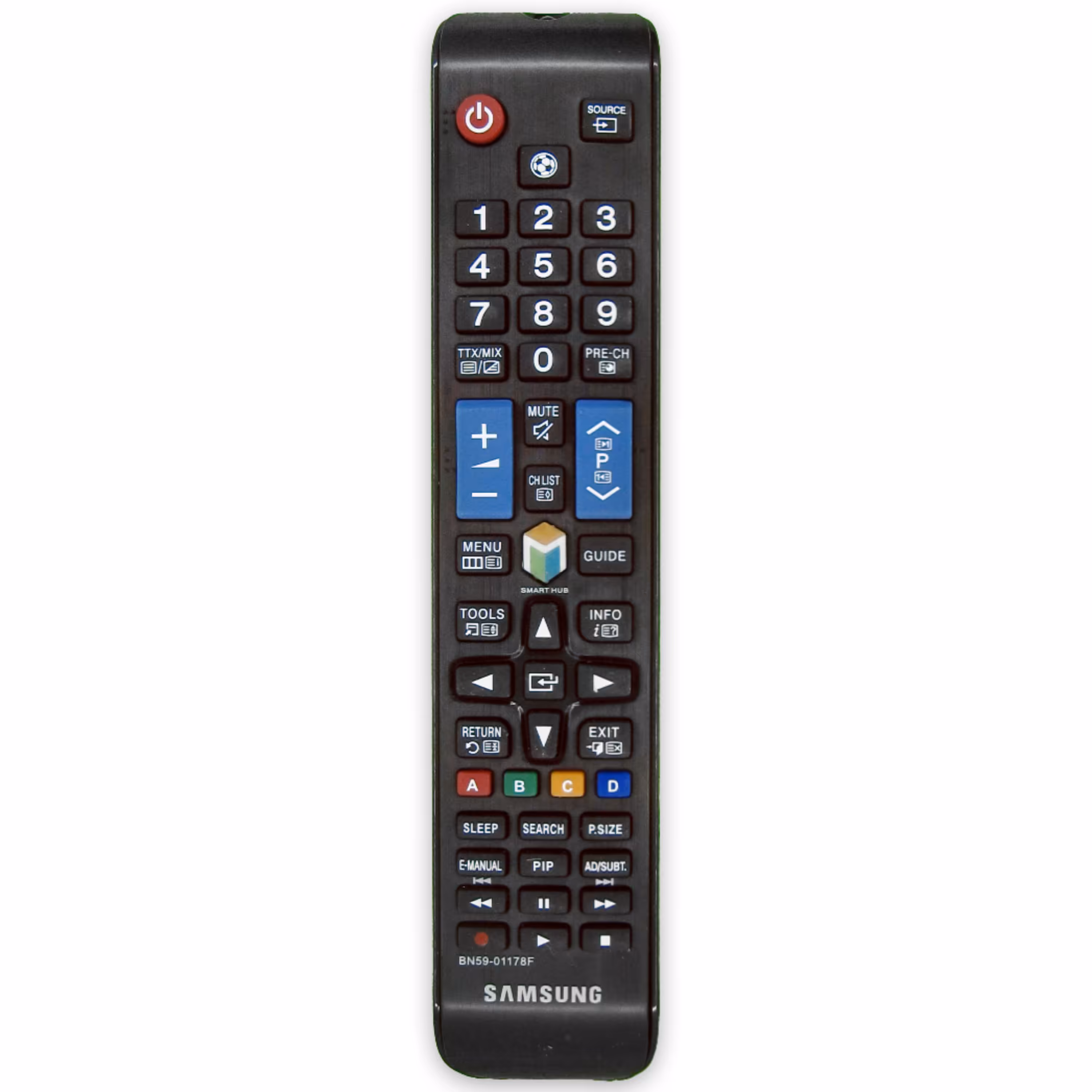 کنترل تلویزیون ال ای دی سامسونگ اصلی LED SAMSUNG مدل BN59-01178F