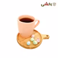 زیرلیوانی رابروود مدل گرد دسته دار