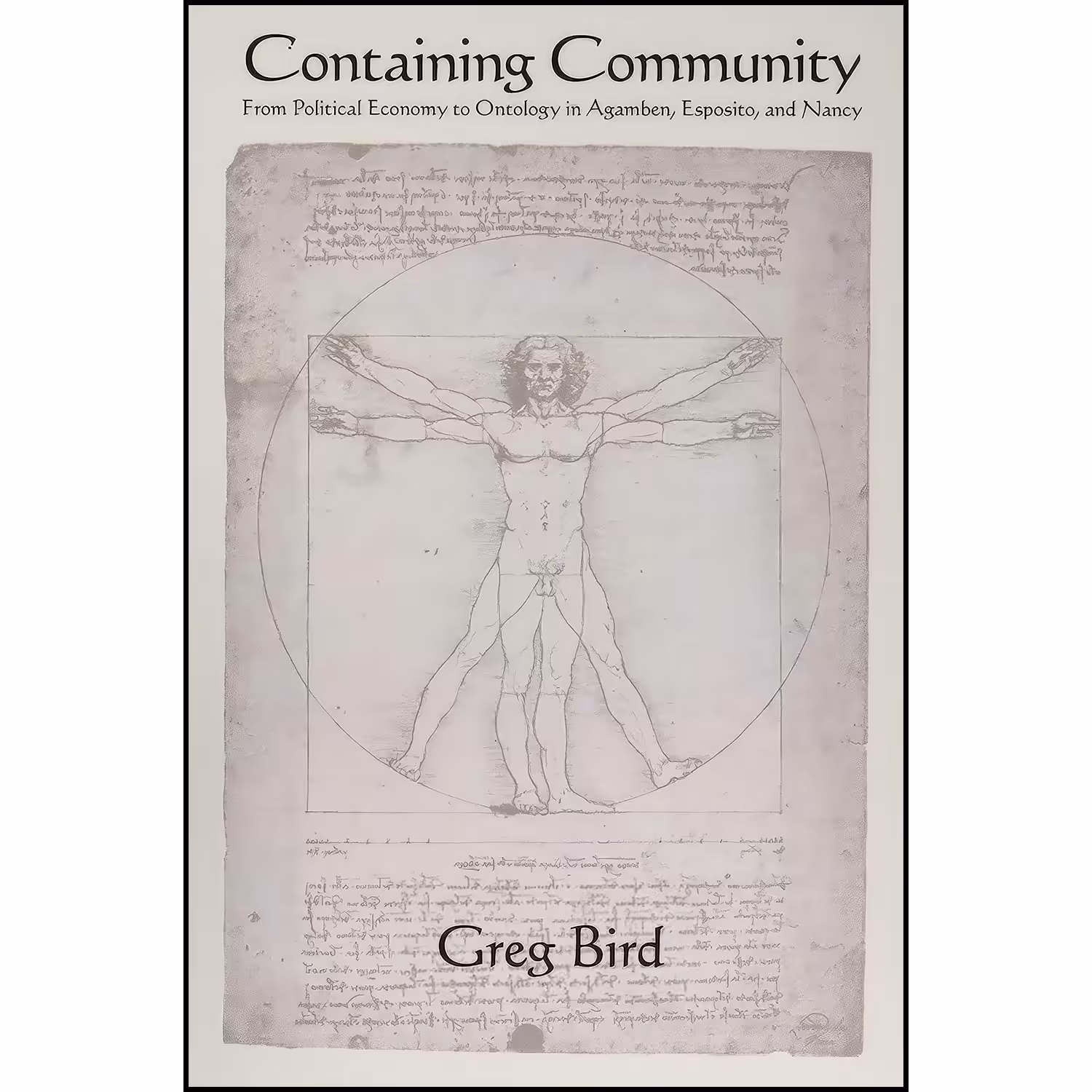 کتاب زبان اصلی Containing Community اثر Greg Bird