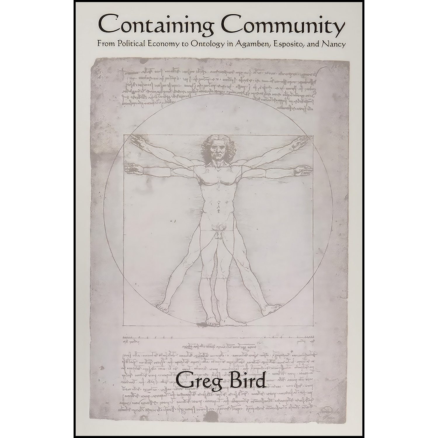 کتاب زبان اصلی Containing Community اثر Greg Bird