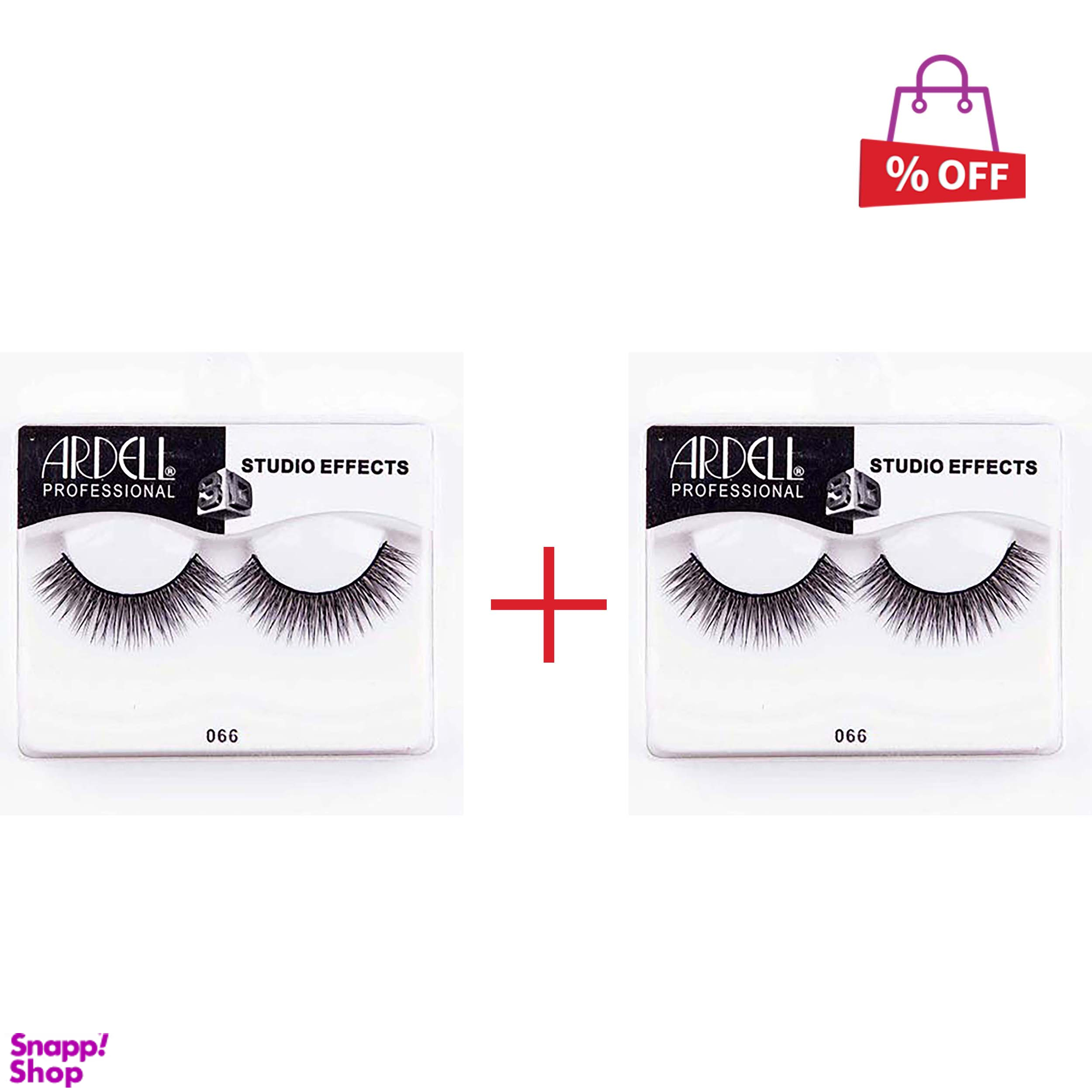 مژه آردل (Ardell) مدل 3D Studio Effect کد 066 مجموعه 2 عددی