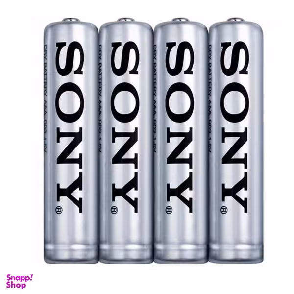 باتری نیم قلمی سونی مدل New Ultra بسته 4 عددی