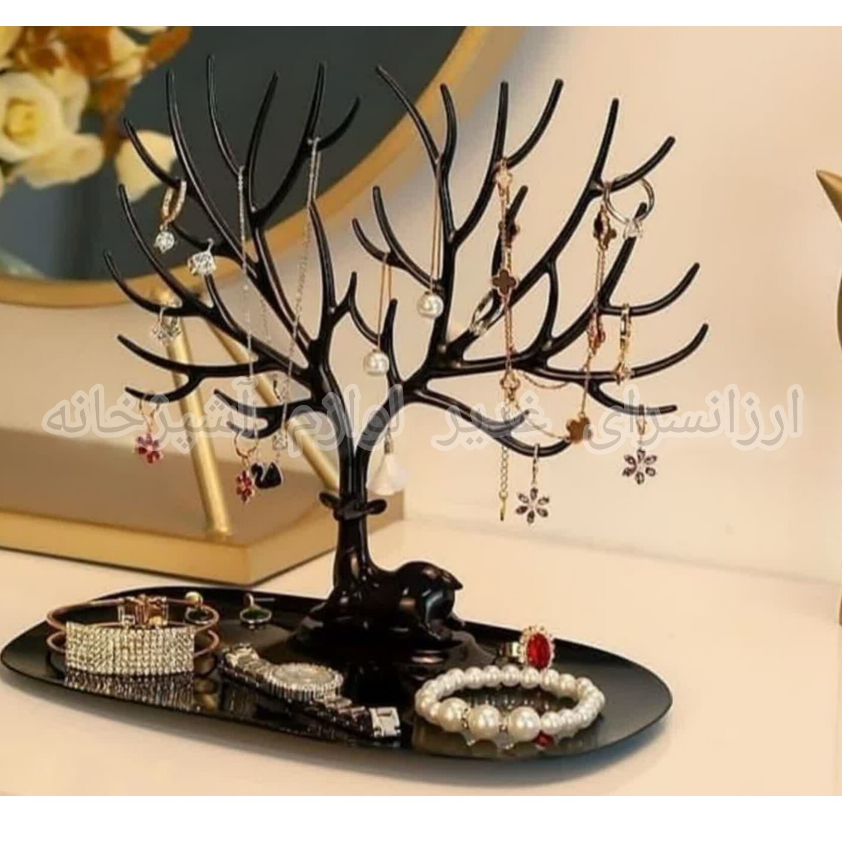 درخت جواهرات طرح گوزن