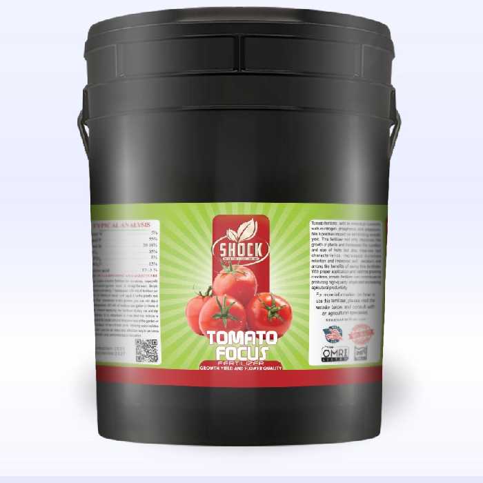 کود 20 لیتری نانو مایع مخصوص رنگ آوری گوجه فرنگی شوک اصل آمریکا