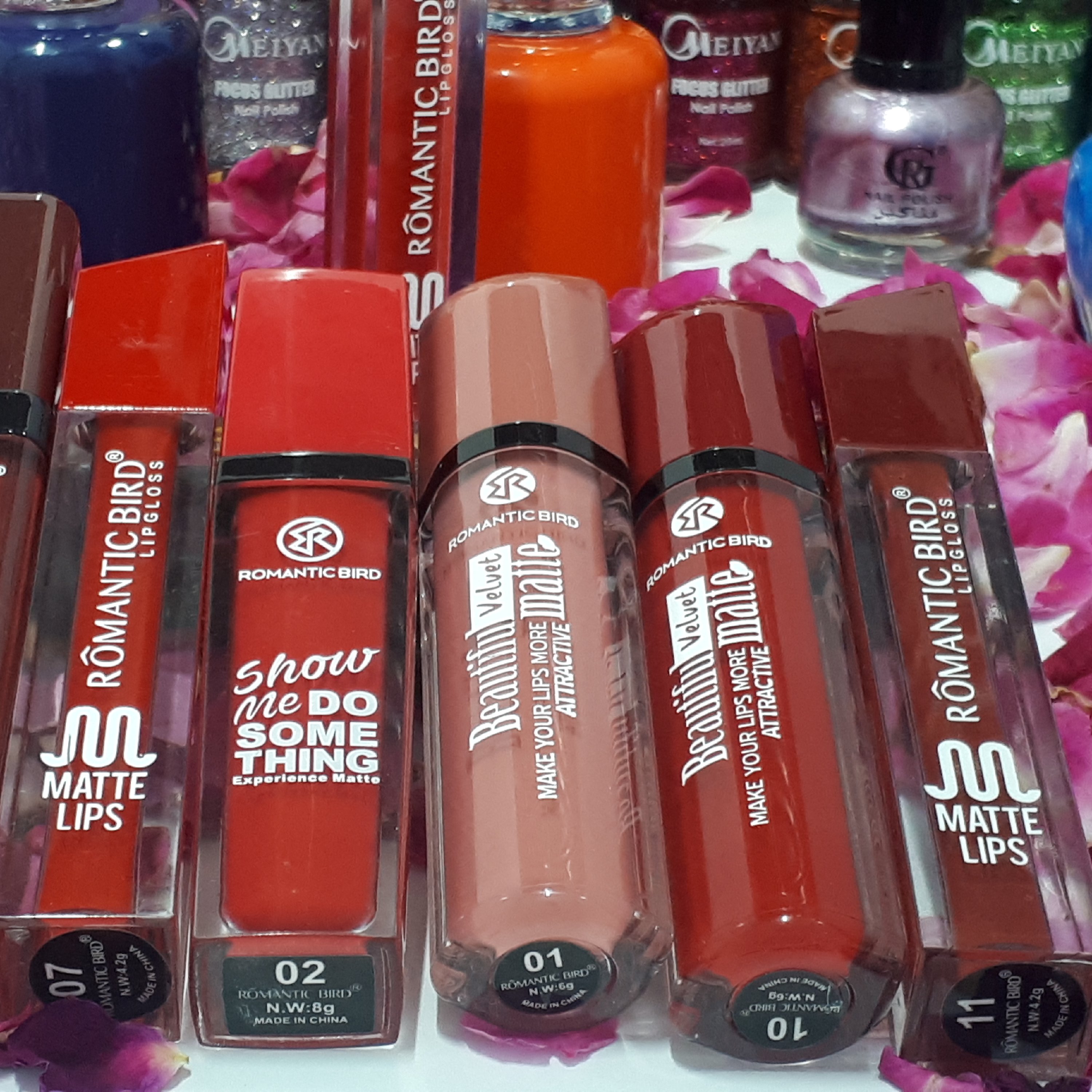 10 تا رژ لب مایع خوشکل 24 ساعته 170000 تومان پک اقتصادی رژ لب