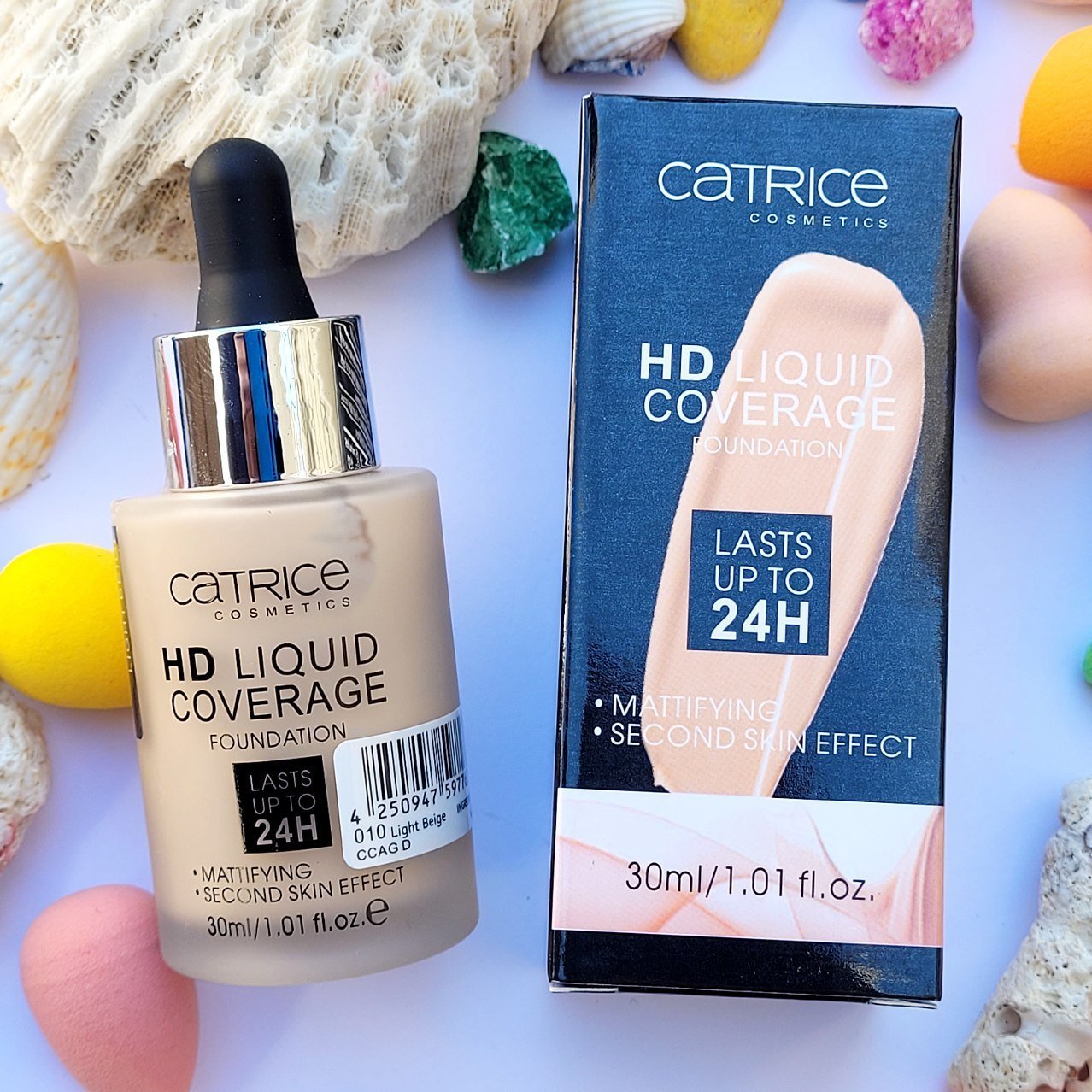 کرمپودر کاتریس سری HD مناسب استفاده روزانه با پوشش دهی بالا ( محصولات آرایشی یاقوت )