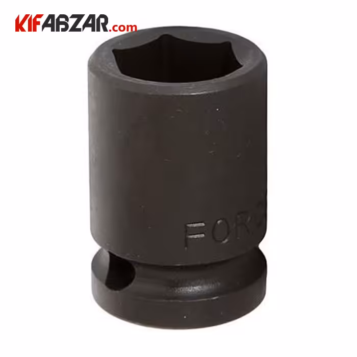 بکس فشار قوی 1/2 اینچ 6 گوش کوتاه فورس مدل 445