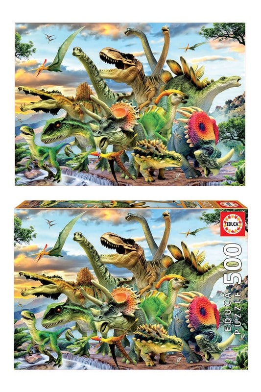 پازل dinosaurs fsc 17961 500pcs