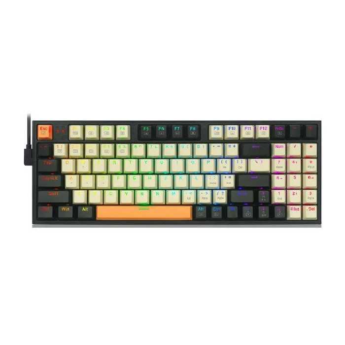 کیبورد مخصوص بازی ردراگون مدل Kitava K636 CLO-RGB