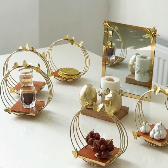 هفت سین حلقه ای طلایی