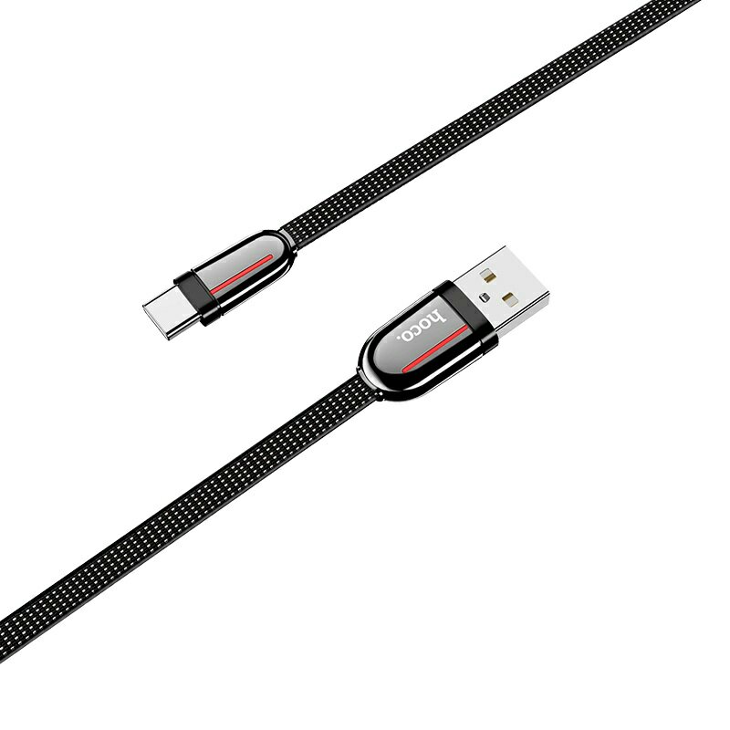 کابل شارژ USB به تایپ سی هوکو مدل U74 طول 1.2 متر
