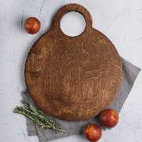 تخته آشپزخانه یا تخته سرو چوبی سایز متوسط