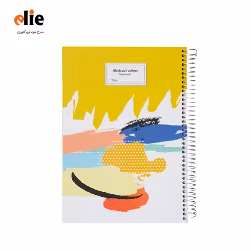 دفتر 100 برگ پاپکو جلد سخت طرح 5