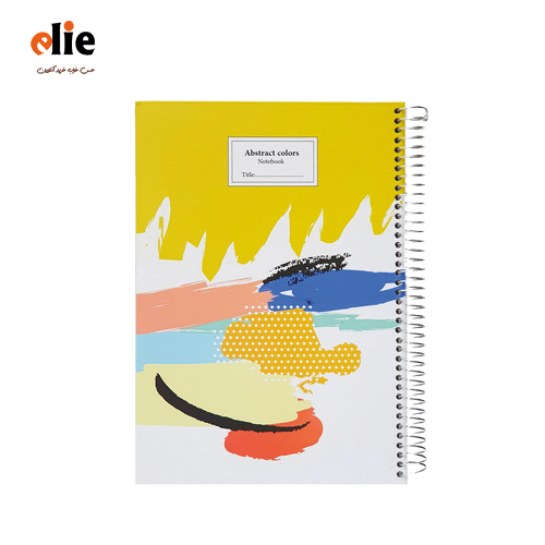 دفتر 100 برگ پاپکو جلد سخت طرح 5