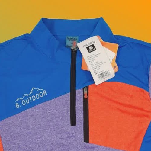 تیشرت دو نیم زیپ