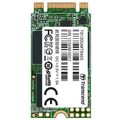 حافظه SSD ترنسند مدل ام تی اس 420 M2 با ظرفيت 120 گيگابايت