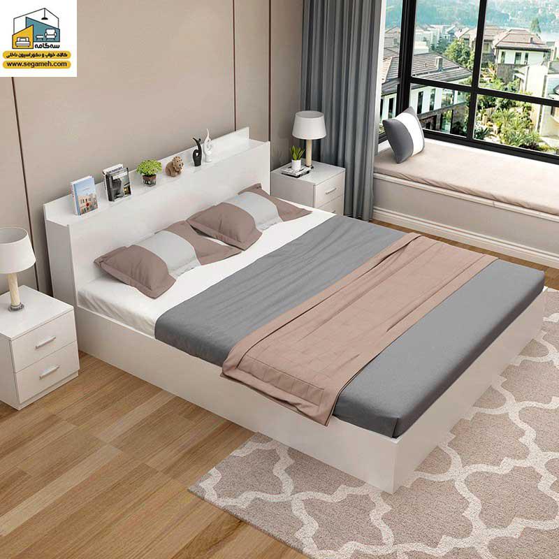 تخت خواب دونفره کد BDP09