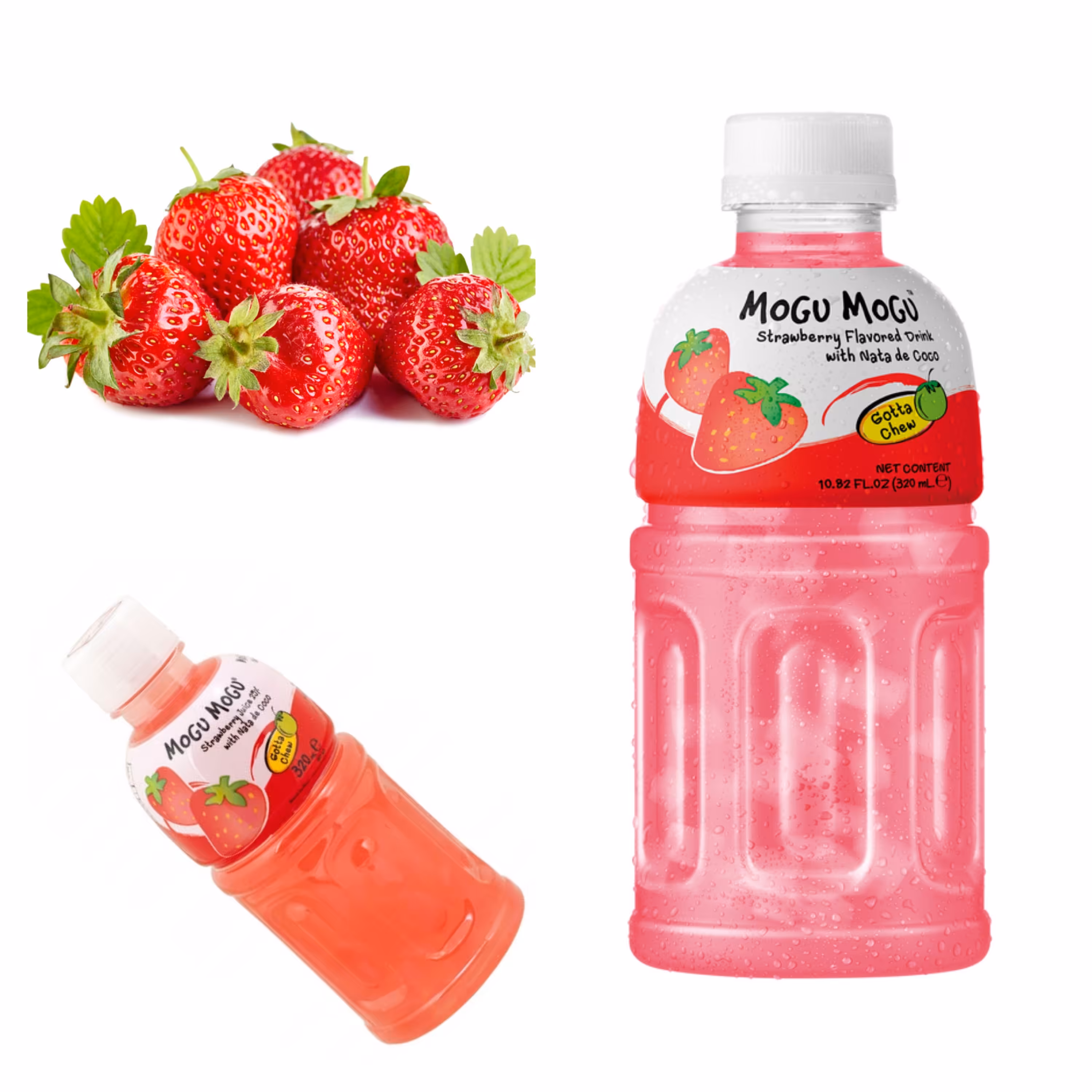 آبمیوه موگوموگو mogu moguتایلندی( توت فرنگی)