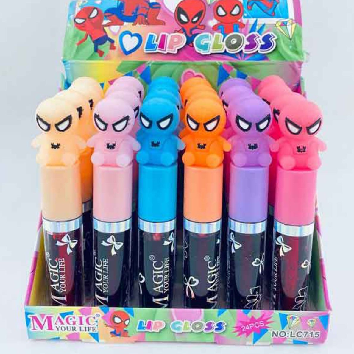 تینت لب مجیک طرح مرد عنکبوتی 