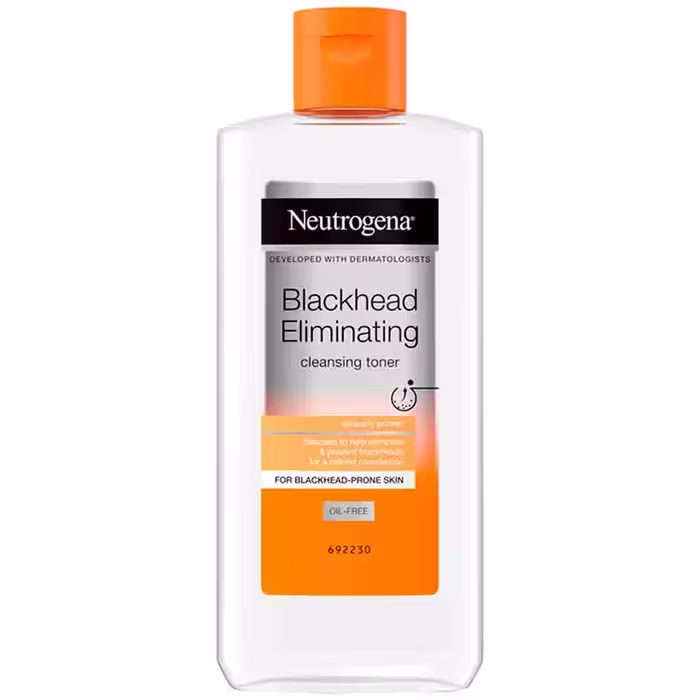 تونر جوش سرسیاه نوتروژینا حجم 200 میل اصلی NEUTROGENA Blackhead Eliminating Cleansing Toner 200 ml