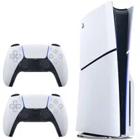 کنسول بازی سونی مدل PlayStation 5 Slim ظرفیت یک ترابایت ریجن 2016A اروپا به همراه دسته اضافی - کالاوما