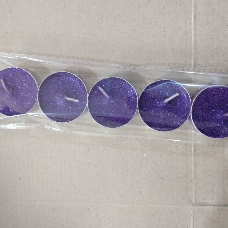 شمع وارمر اکلیلی بنفش 80 عددی