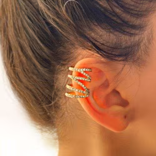 گوشواره ایرکاف چندتایی