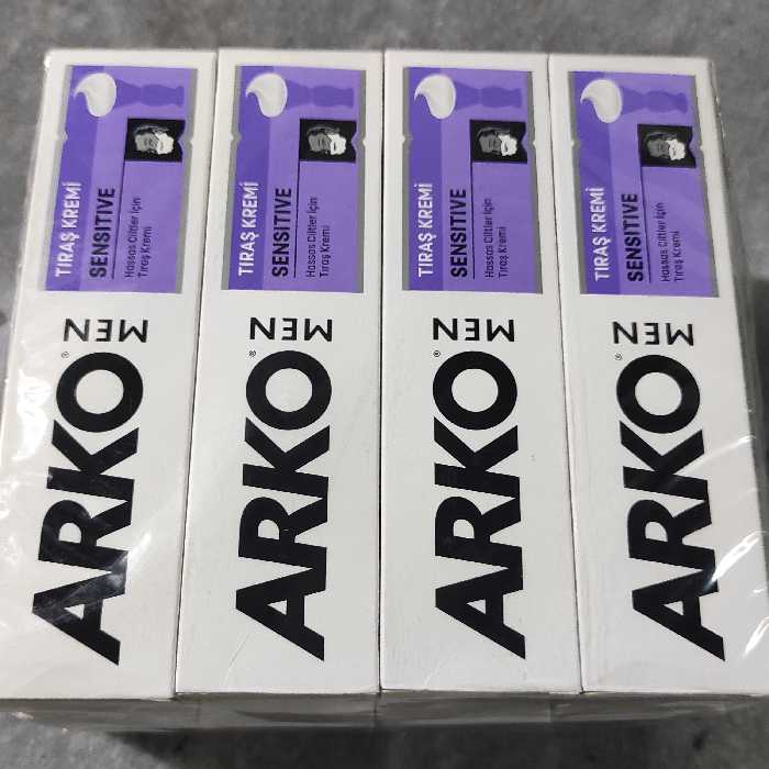 خمیر ریش آرکو مدل ضد حساسیت 100گرمی(پک12عددی)