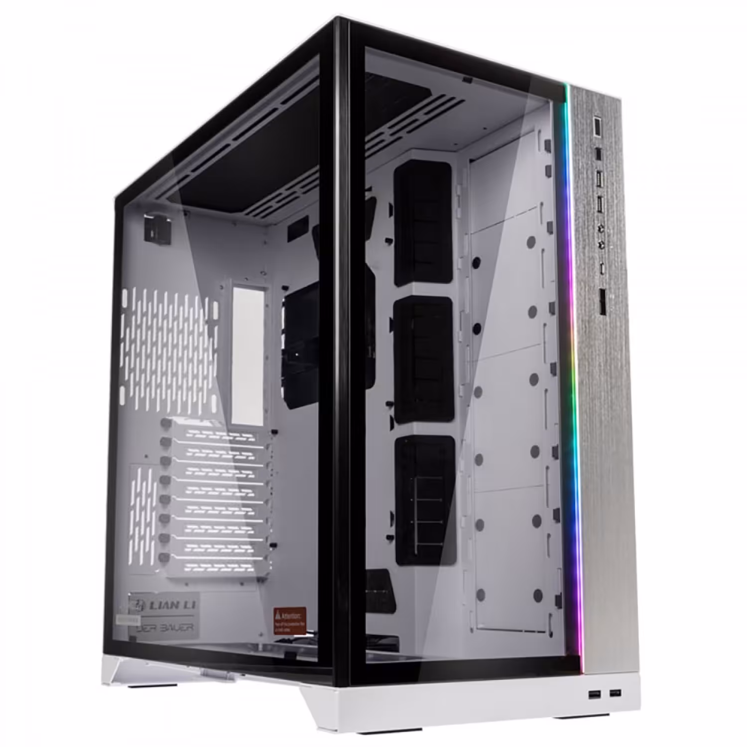 کیس لیان لی O11 Dynamic XL ROG Certify White