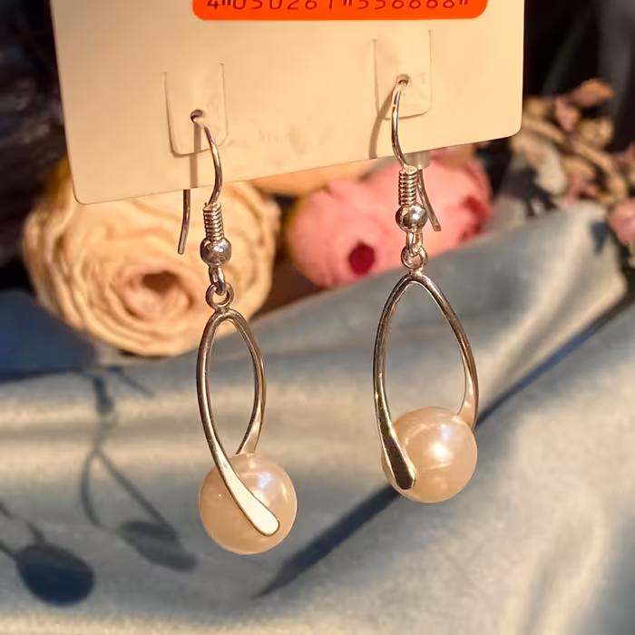 گوشواره مرواریدی گوشواره دخترانه برای کادو تولد13