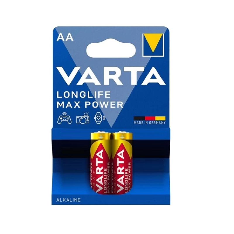 باتری قلمی وارتا مدل MAX POWER بسته دو عددی