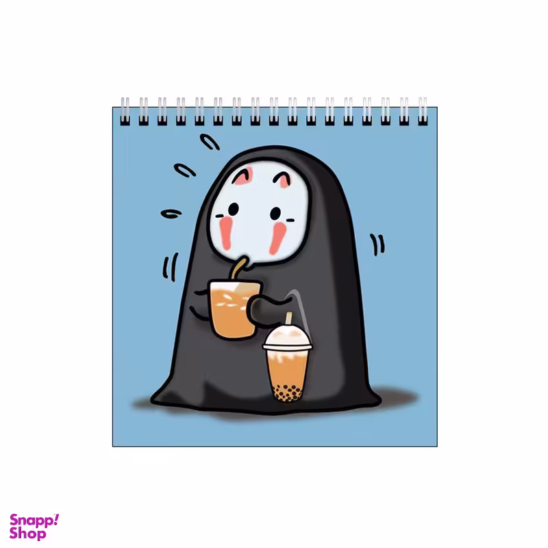 دفتر طراحی ۶۰ برگ طرح شخصیت بی چهره و استارباکس کد 1250079