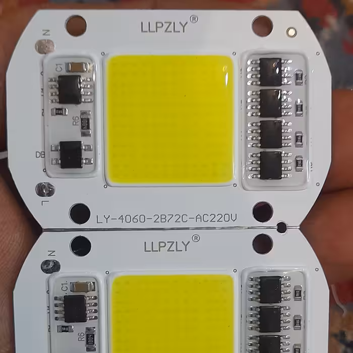 چیپ پرژکتوری50 وات ال ای دی برق مستقیم 