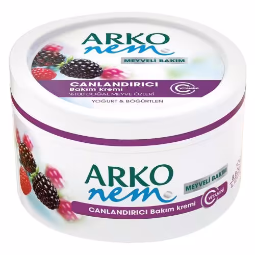 کرم مرطوب کننده آرکو مدل ماست و میوه تمشک حجم 150 میلی لیتر