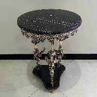 میز پایه برنزی