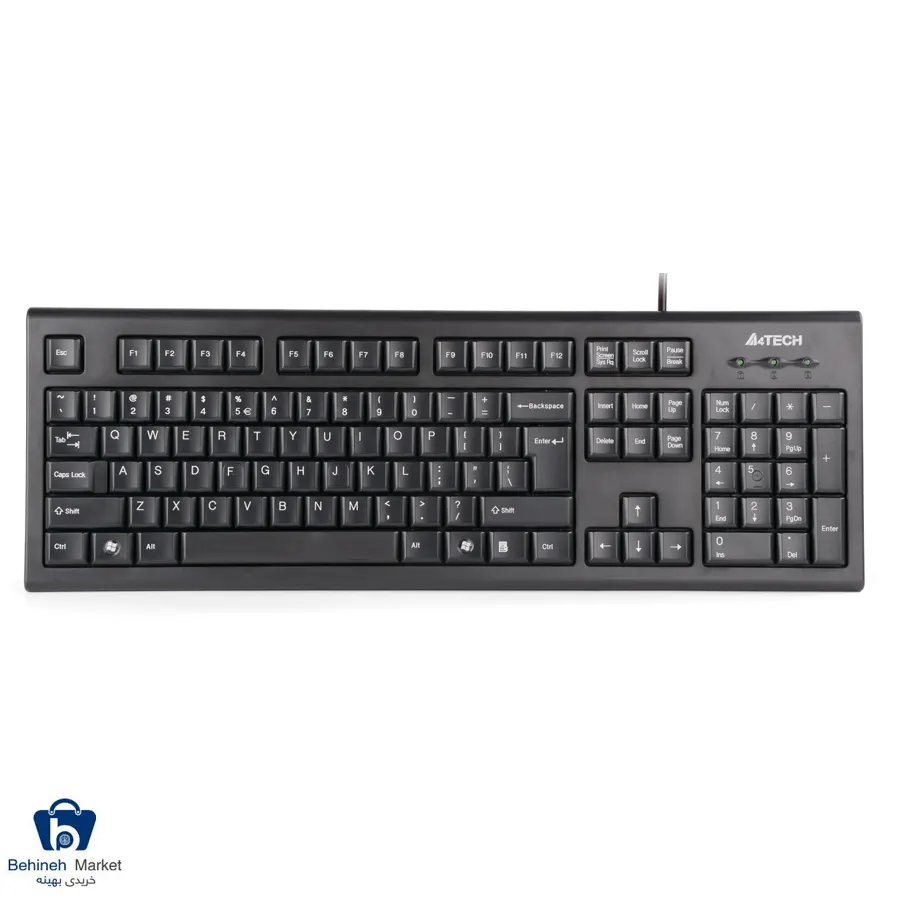 کیبورد باسیم ای فورتک مدل KR-85