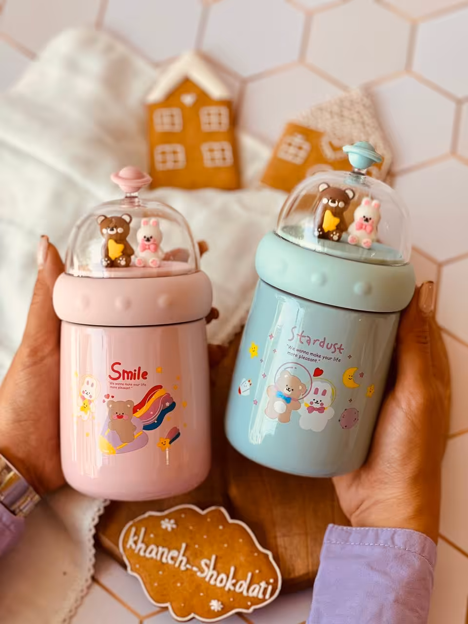 فلاسک کودک 350 میل خرسی کد00382