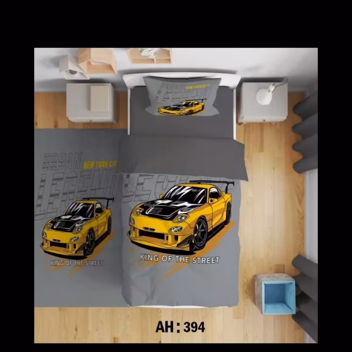 روتختی تکنفره طرح ماشین