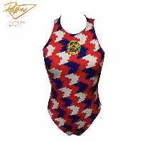 مایو واترپلو زنانه توربو New ZigZag | 2038