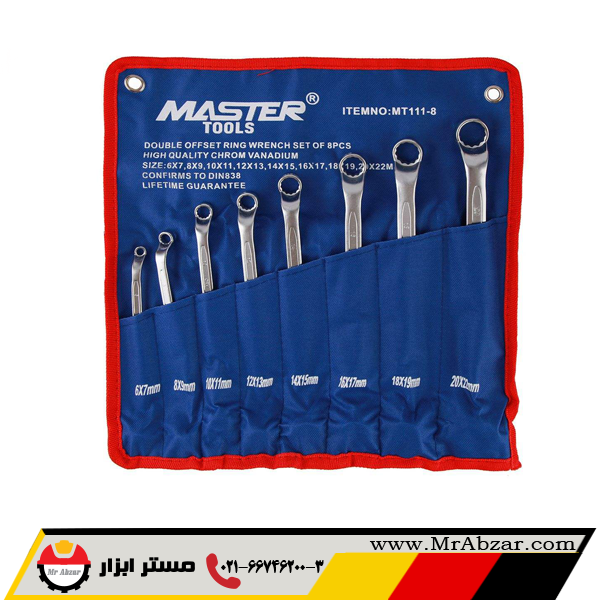 ست آچار 8 عددی مستر تولز MT111-8