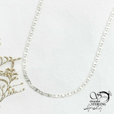 زنجیر(گردنبند) تی(T) طرح درشت کد 13740