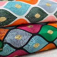 لینن سوزندوزی  در دورنگ پارچه حیات 