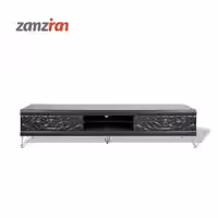 میز تلویزیون متین مشکی مدل R380 سايز 210 سانتی