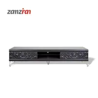 میز تلویزیون متین مشکی مدل R380 سايز 210 سانتی