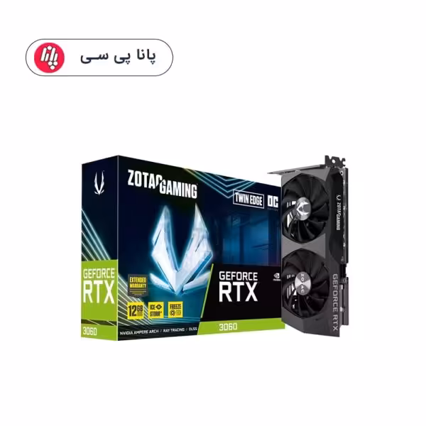 کارت گرافیک ZOTAC GAMING GEFORCE RTX 3060 TWIN EDGE OC 12GB