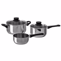 سرویس قابلمه 5 پارچه ایکیا مدل ANNONS کروم