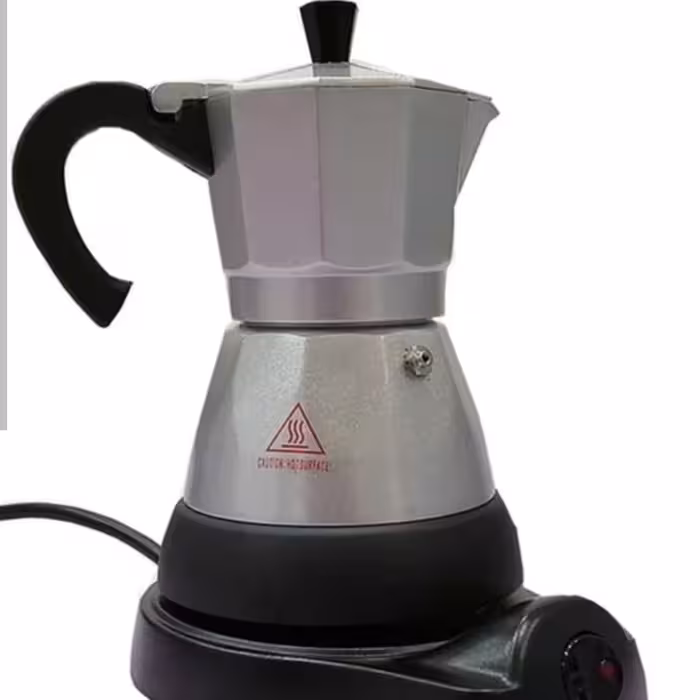 موکاپات برقی 3 کاپ (قهوه ساز اسپرسو ساز مسافرتی)