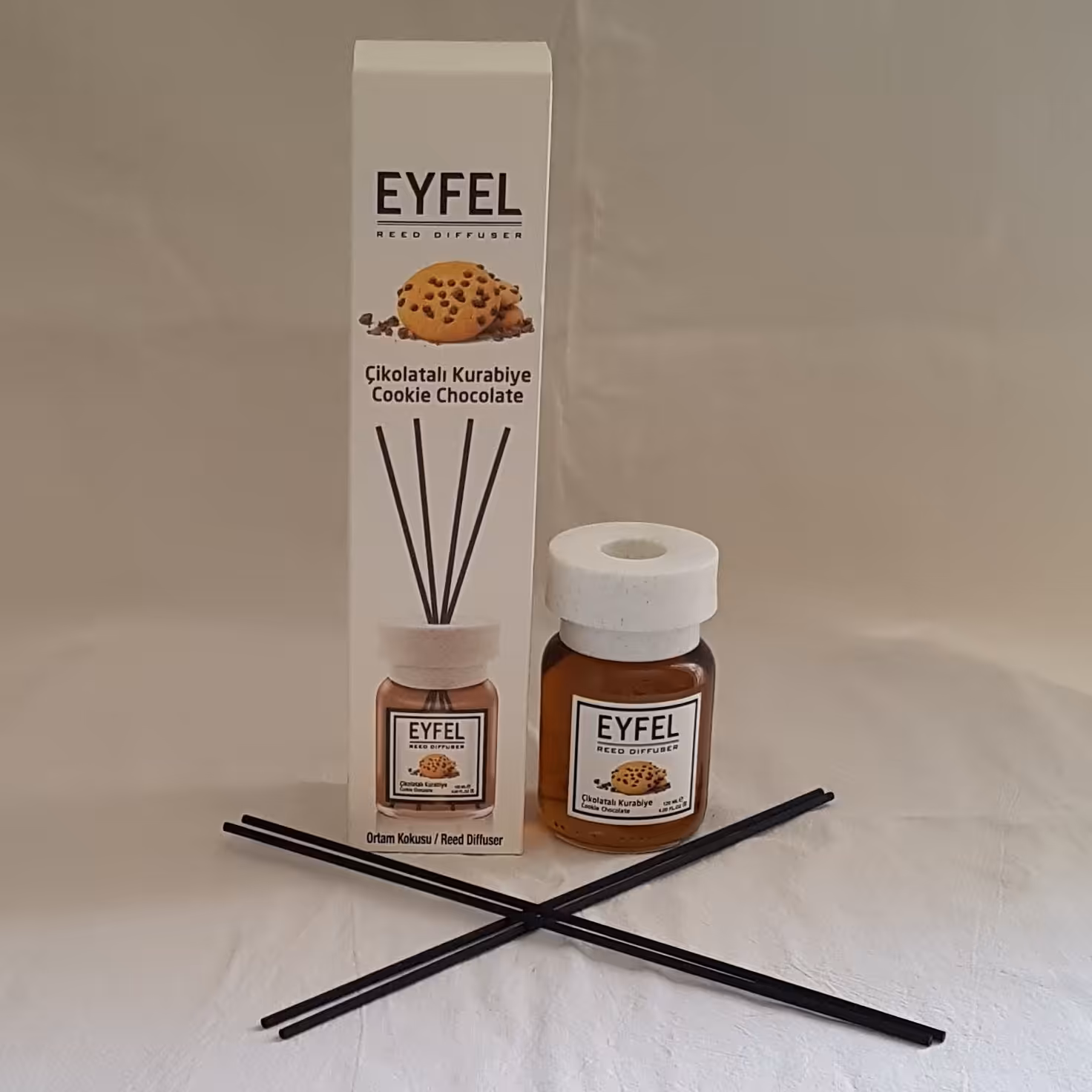 خوشبوکننده هوا ایفل رایحه کوکی شکلاتی حجم 120میلی لیتر