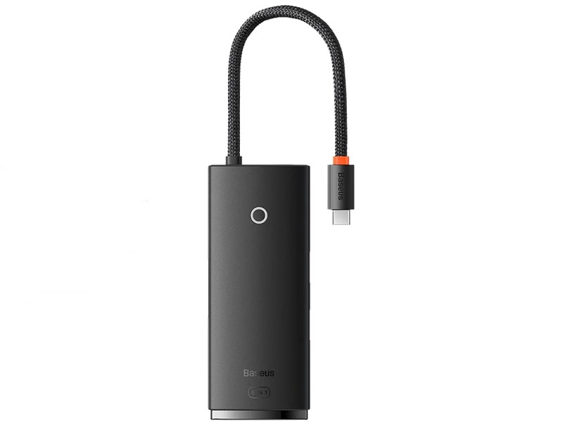 هاب تایپ سی 6 در 1 بیسوس Baseus WKQX050101 Series 6-Port Type-C HUB